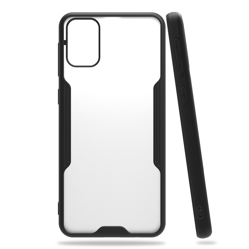 Samsung Galaxy M31 Kılıf Platin Silikon - Siyah Samsung Galaxy M31 Kılıf Platin Silikon - Siyah