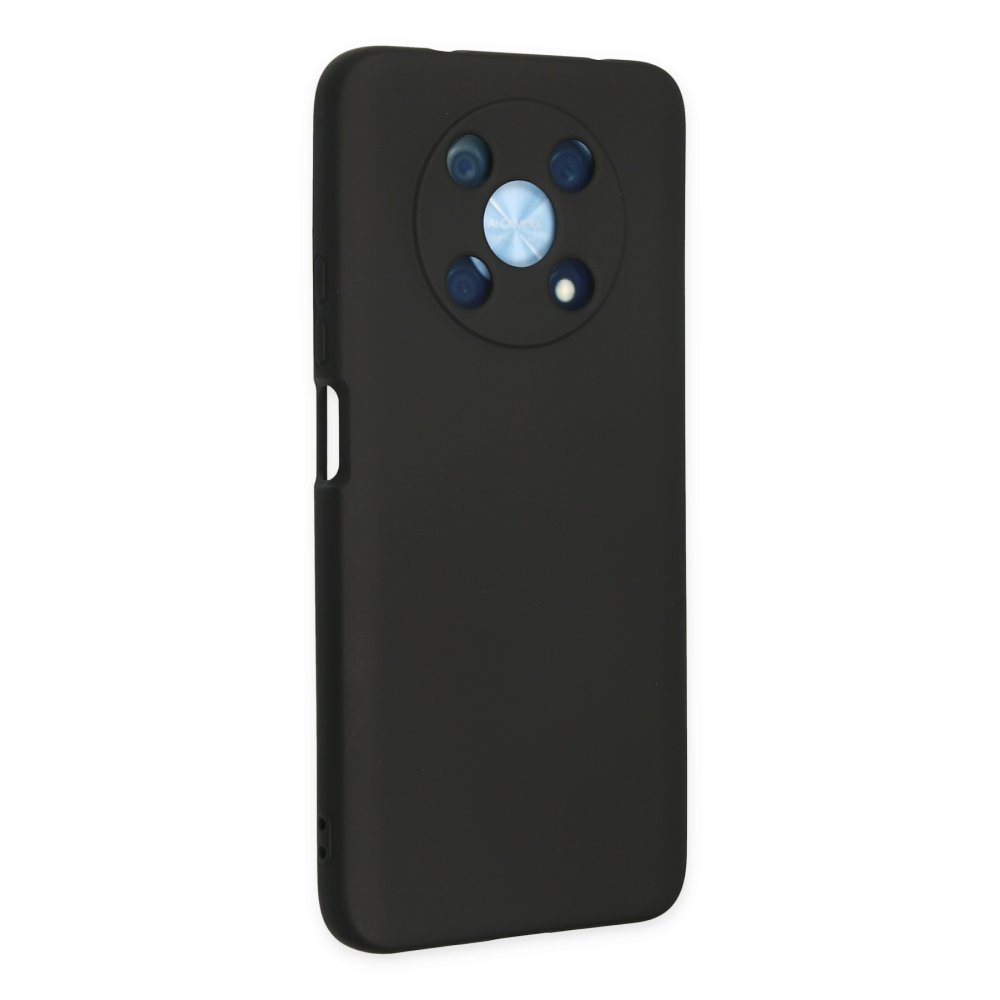 Huawei Nova Y90 Kılıf Nano içi Kadife Silikon - Siyah  Huawei Nova Y90 Kılıf Nano içi Kadife Silikon - Siyah