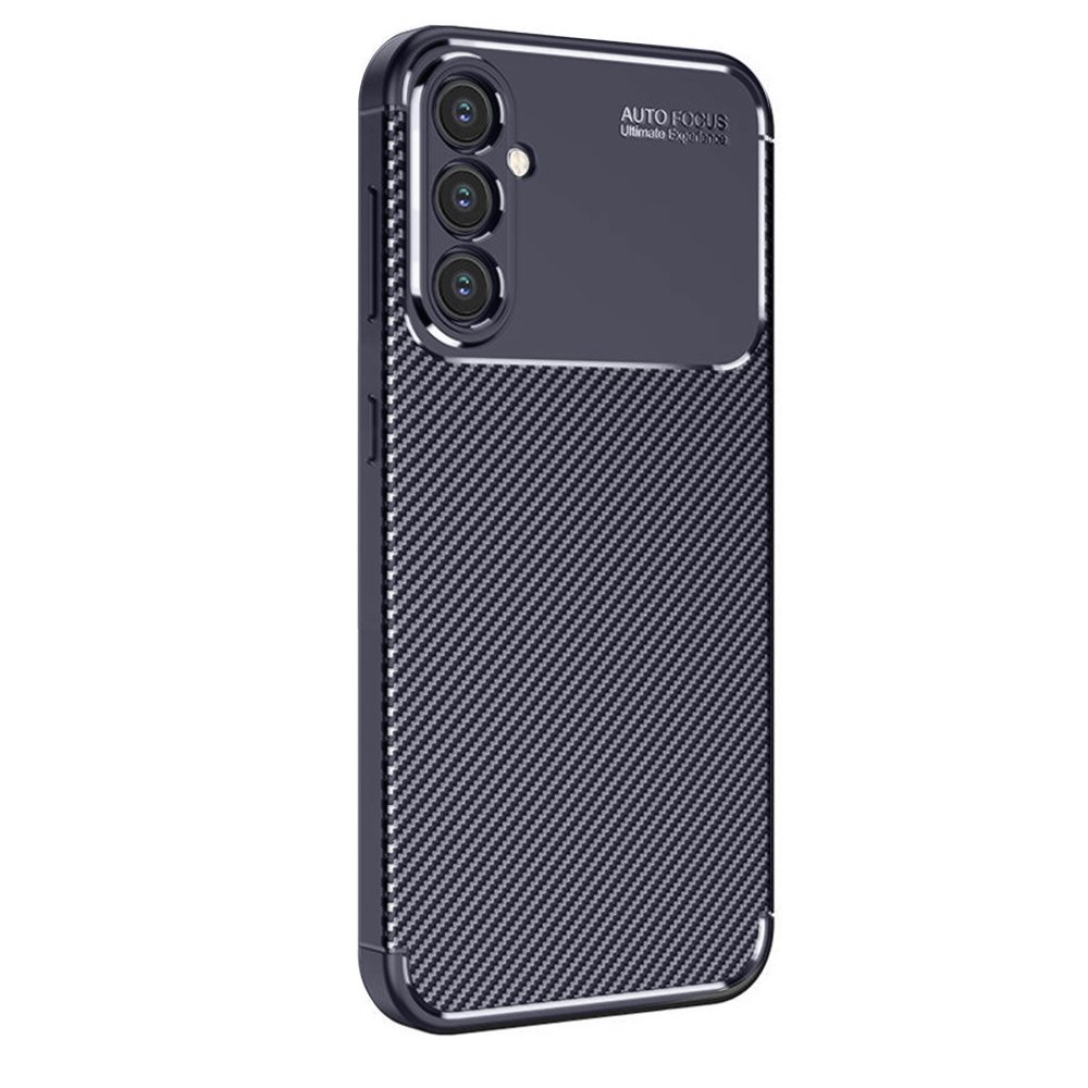  Samsung Galaxy A16 5G Kılıf Auto Focus Karbon Kapak - Lacivert