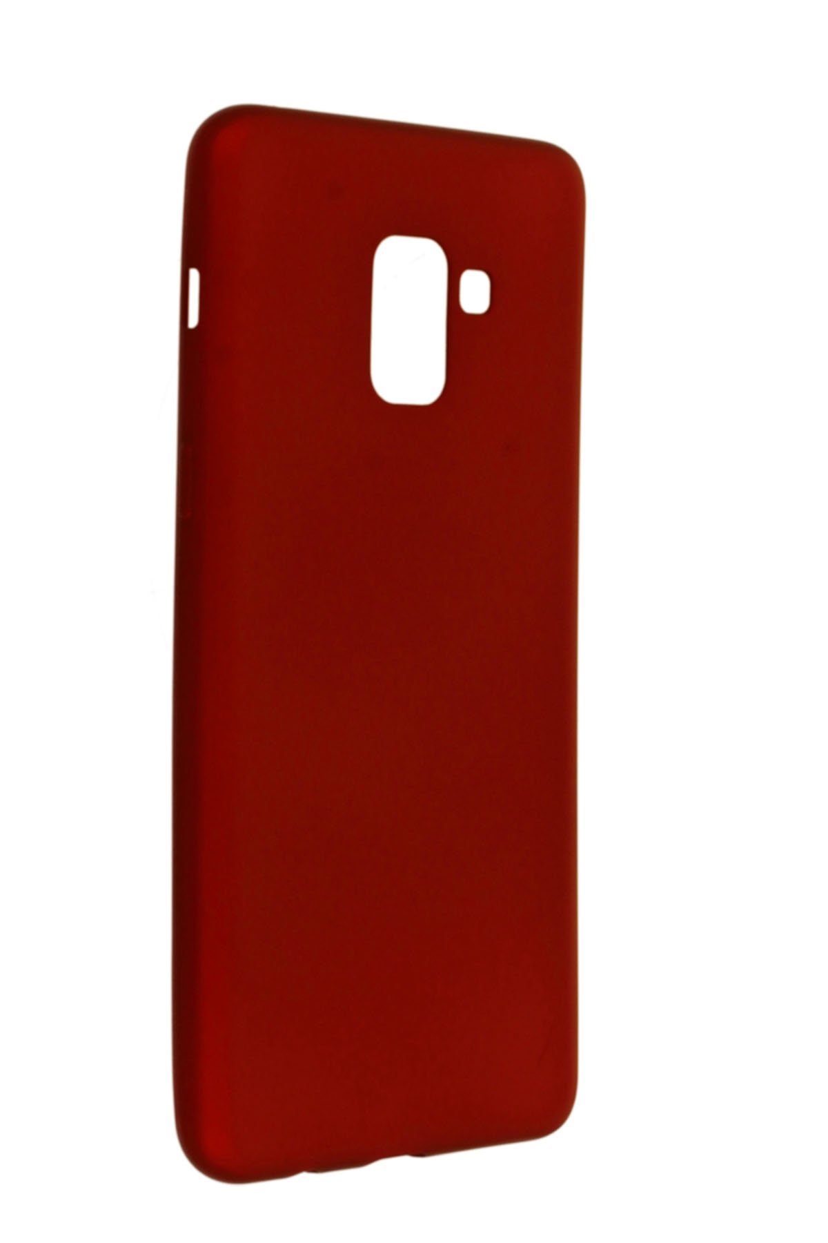  Samsung Galaxy A8 Plus 2018 Kılıf First Silikon - Bordo