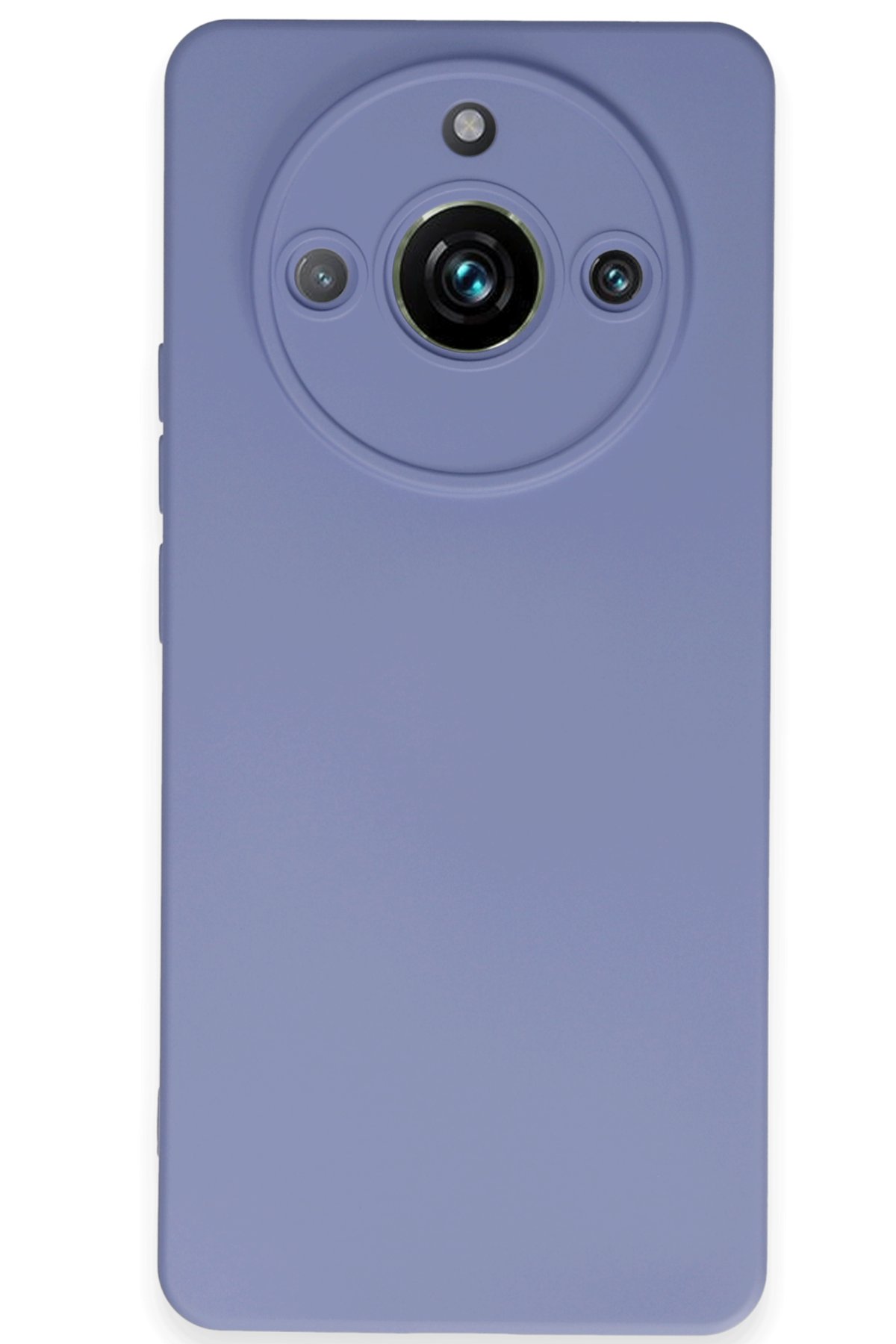 Realme 11 Pro Kılıf Nano içi Kadife Silikon - Lila Realme 11 Pro Kılıf Nano içi Kadife Silikon - Lila