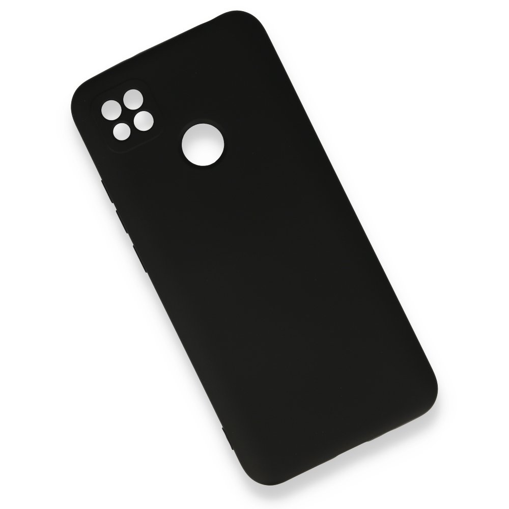 Redmi 9C Kılıf Nano içi Kadife Silikon - Siyah