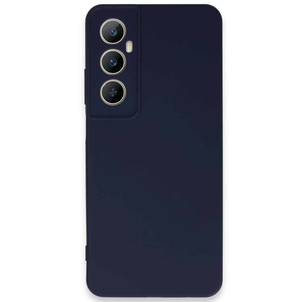 Realme C65 Kılıf First Silikon - Lacivert  Realme C65 Kılıf First Silikon - Lacivert