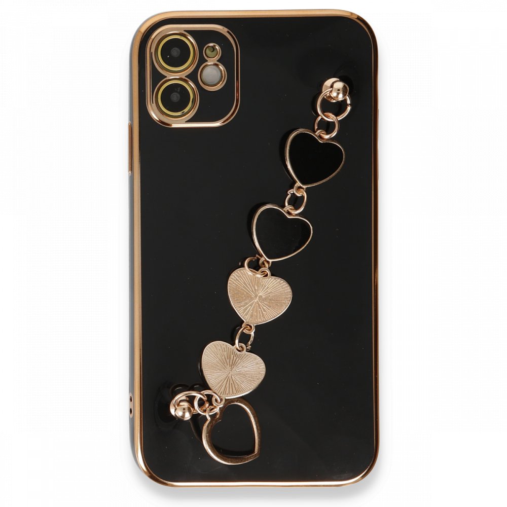  iPhone 11 Kılıf Esila Silikon - Siyah