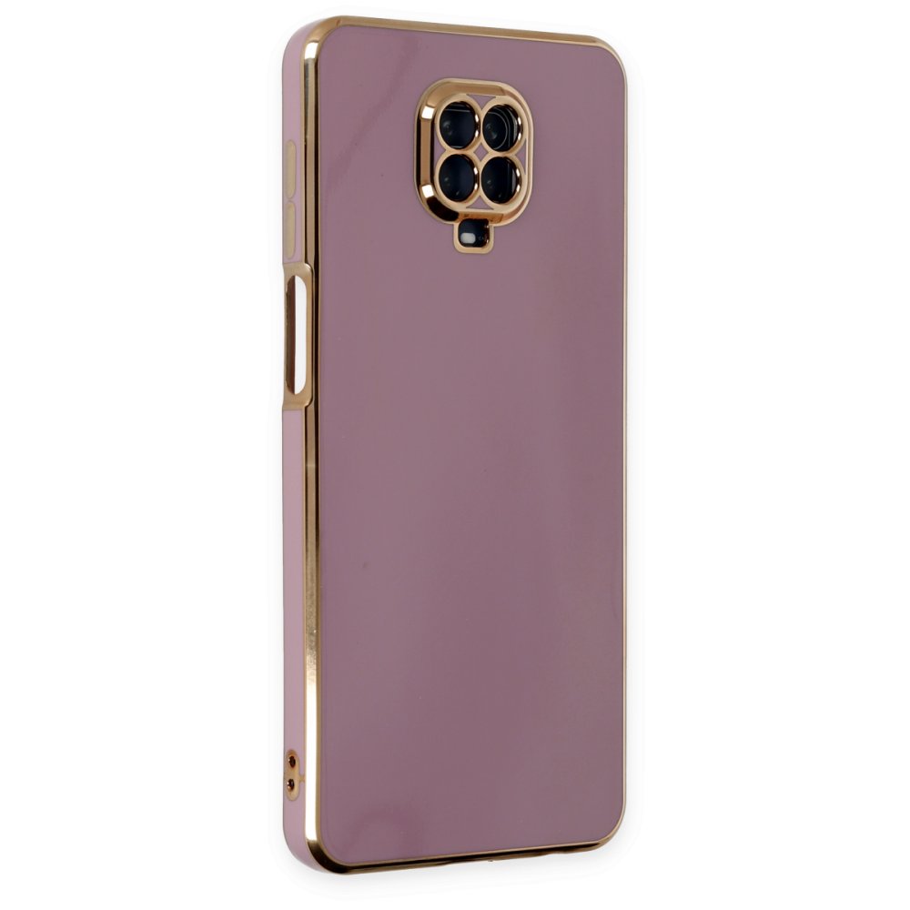 Redmi Note 9 Pro Kılıf Volet Silikon - Mor Redmi Note 9 Pro Kılıf Volet Silikon - Mor