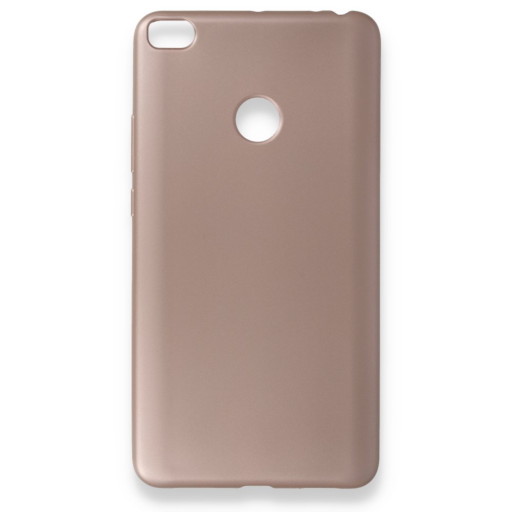  Xiaomi Mi Max 2 Kılıf First Silikon - Rose Gold