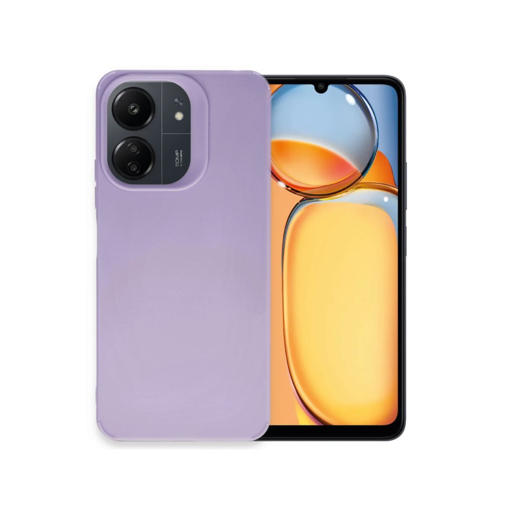 Redmi 13C Kılıf Petro Silikon - Lila Redmi 13C Kılıf Petro Silikon - Lila
