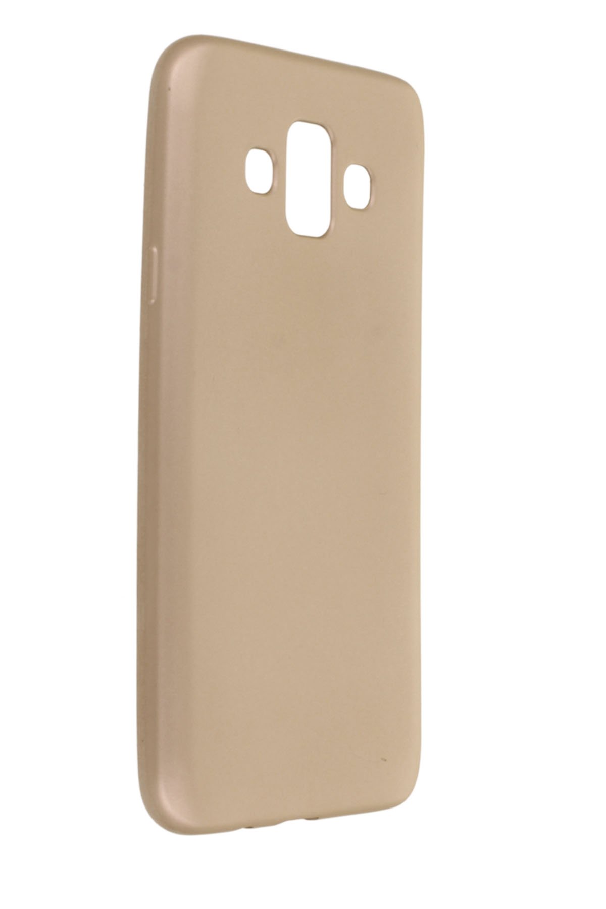  Samsung Galaxy J7 Duo Kılıf First Silikon - Gold