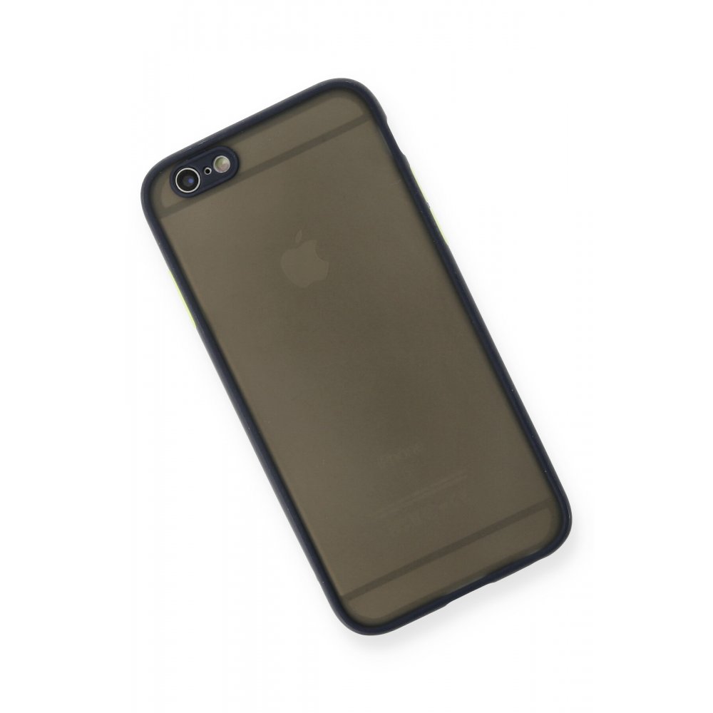 iPhone 6 Kılıf Montreal Silikon Kapak - Lacivert  iPhone 6 Kılıf Montreal Silikon Kapak - Lacivert