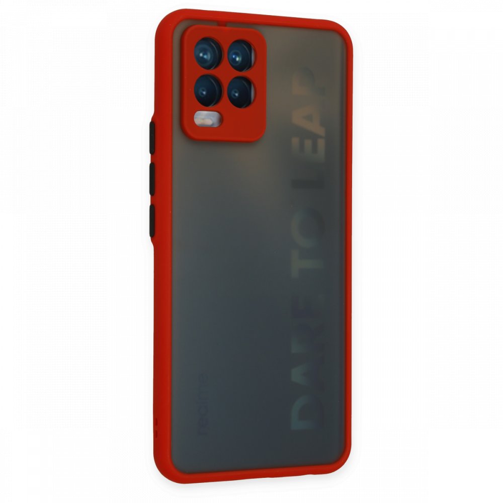  Realme 8 Pro Kılıf Montreal Silikon Kapak - Kırmızı