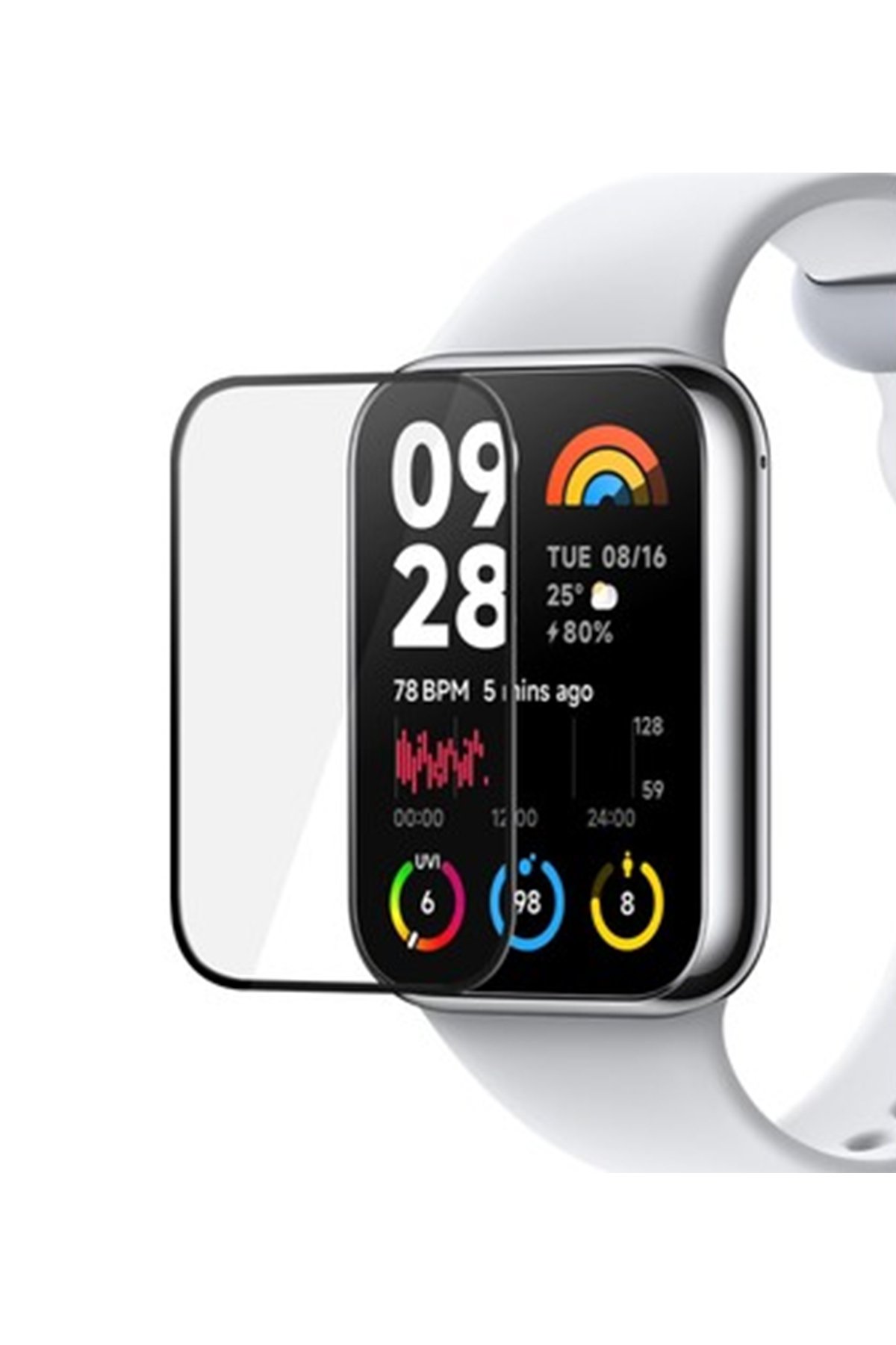 Xiaomi Smart Band 8 Pro Polymer Nano Ekran Koruyucu - Şeffaf Xiaomi Smart Band 8 Pro Polymer Nano Ekran Koruyucu - Şeffaf