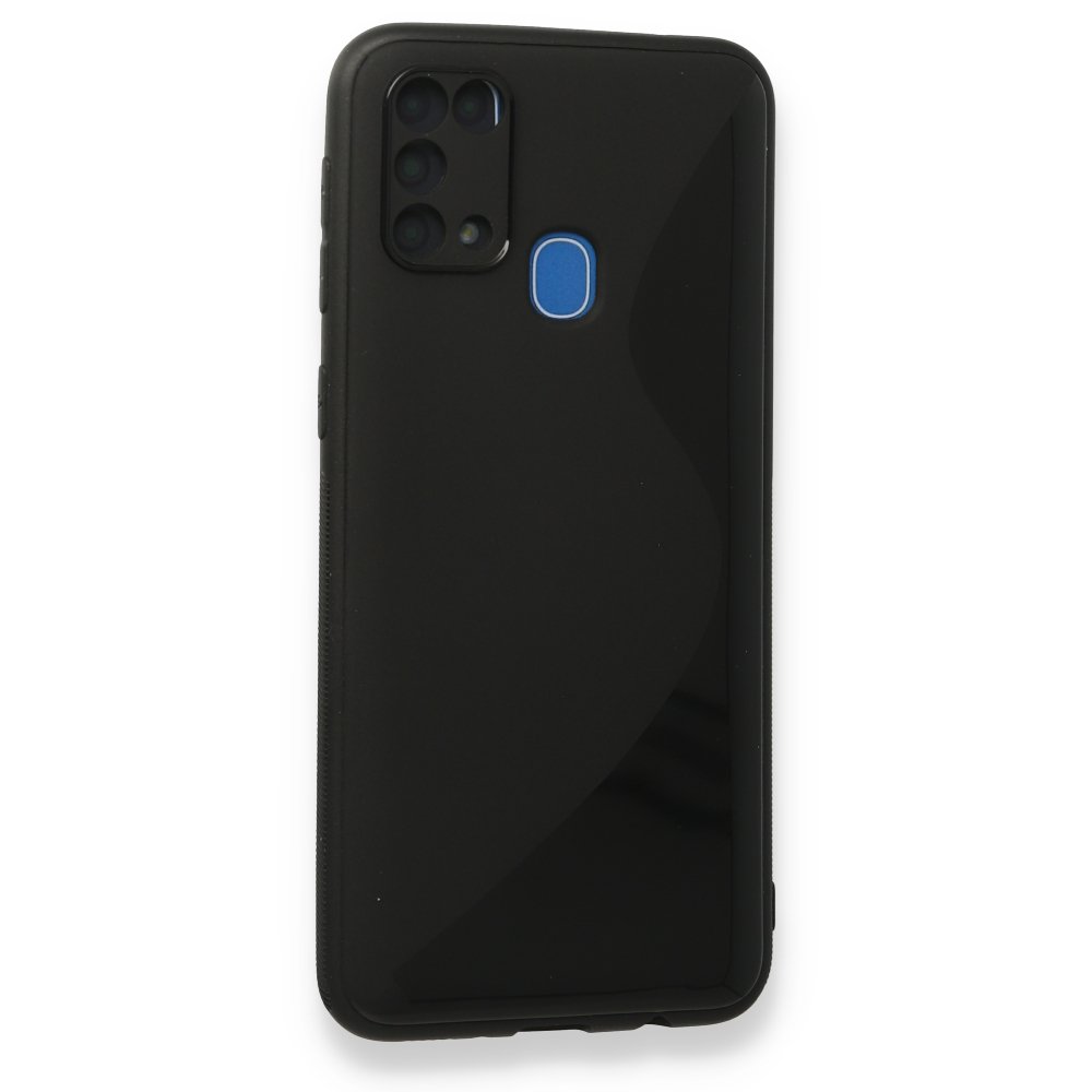 Samsung Galaxy M31 Kılıf S Silikon - Siyah