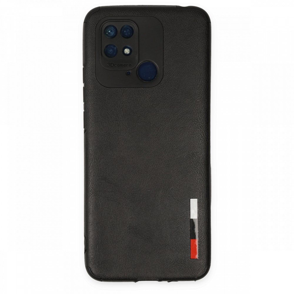 Xiaomi Poco C40 Kılıf Loop Deri Silikon - Siyah Xiaomi Poco C40 Kılıf Loop Deri Silikon - Siyah