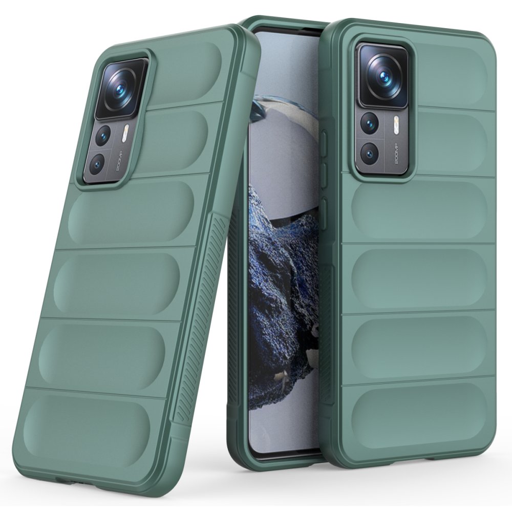 Xiaomi Mi 12T Kılıf Optimum Silikon - Koyu Yeşil Xiaomi Mi 12T Kılıf Optimum Silikon - Koyu Yeşil