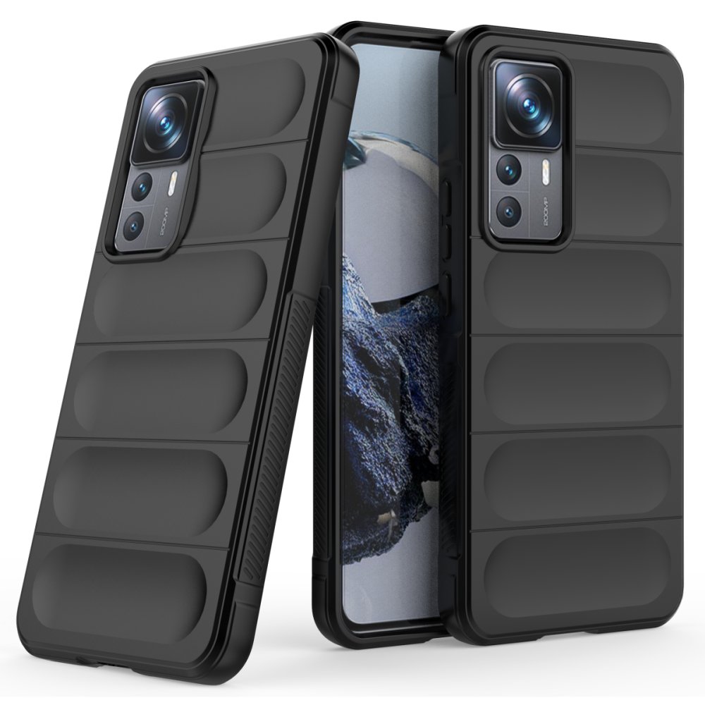 Xiaomi Mi 12T Kılıf Optimum Silikon - Siyah  Xiaomi Mi 12T Kılıf Optimum Silikon - Siyah