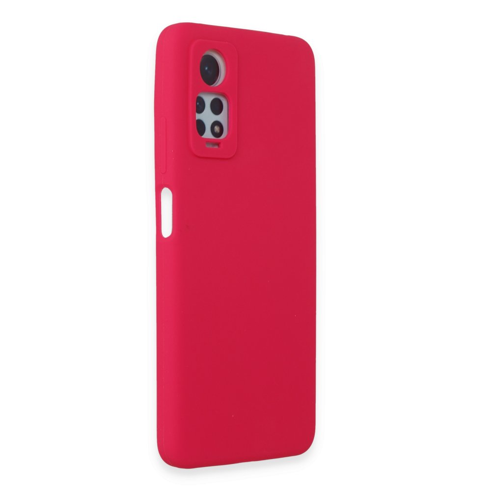 Redmi Note 12 Pro 4G Kılıf Nano içi Kadife Silikon - Pembe