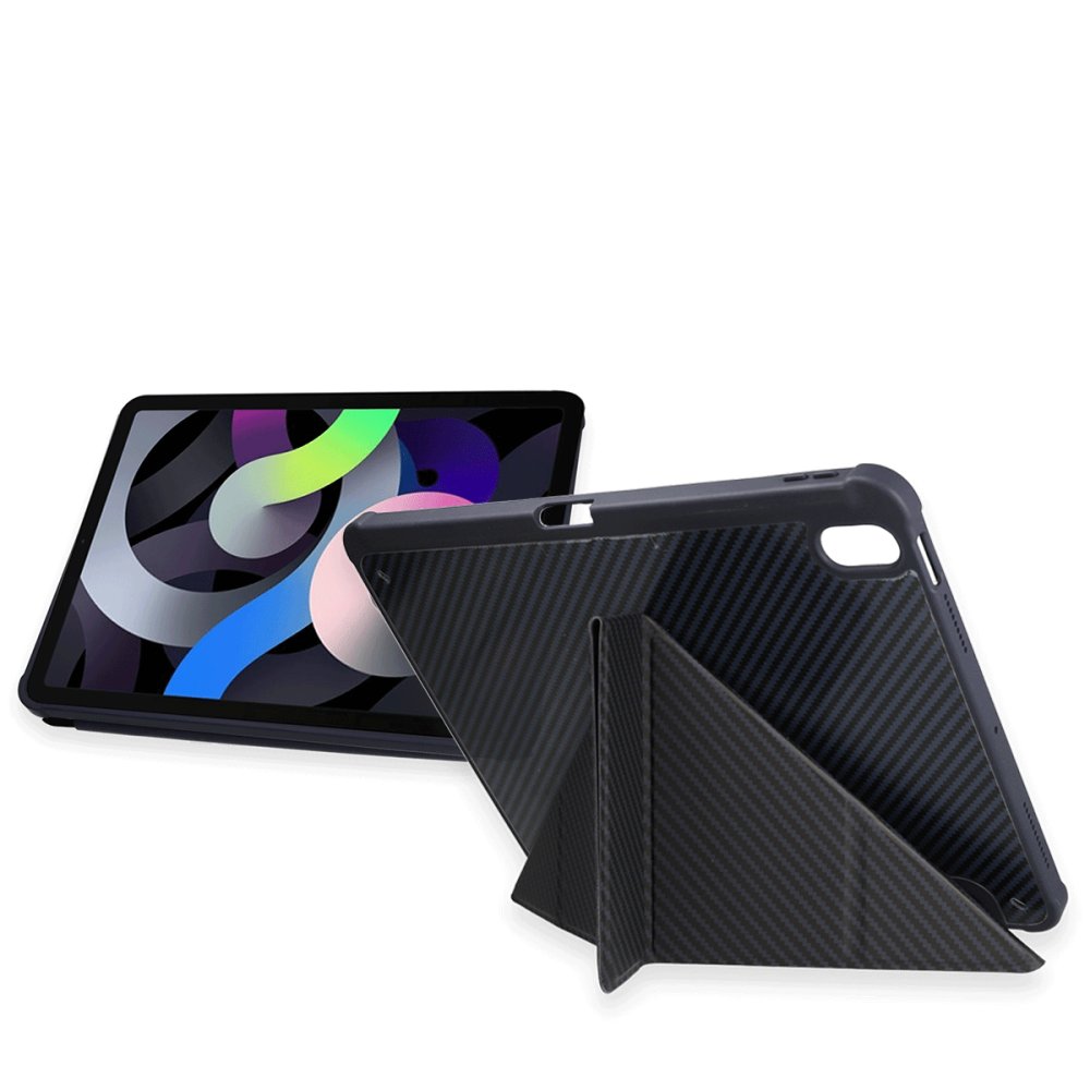  iPad Pro 13 (2024) Kılıf Color Karbon Tablet Kılıfı - Koyu Gri