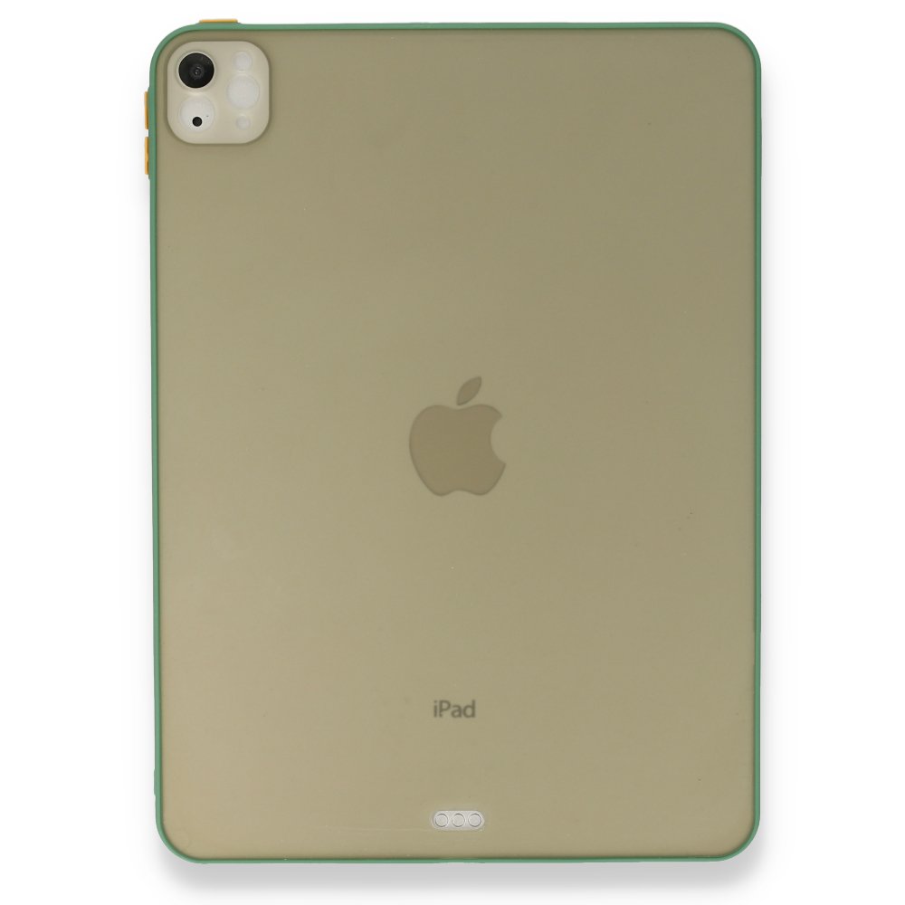  iPad Air 4 10.9 Kılıf Tablet Montreal Silikon - Yeşil