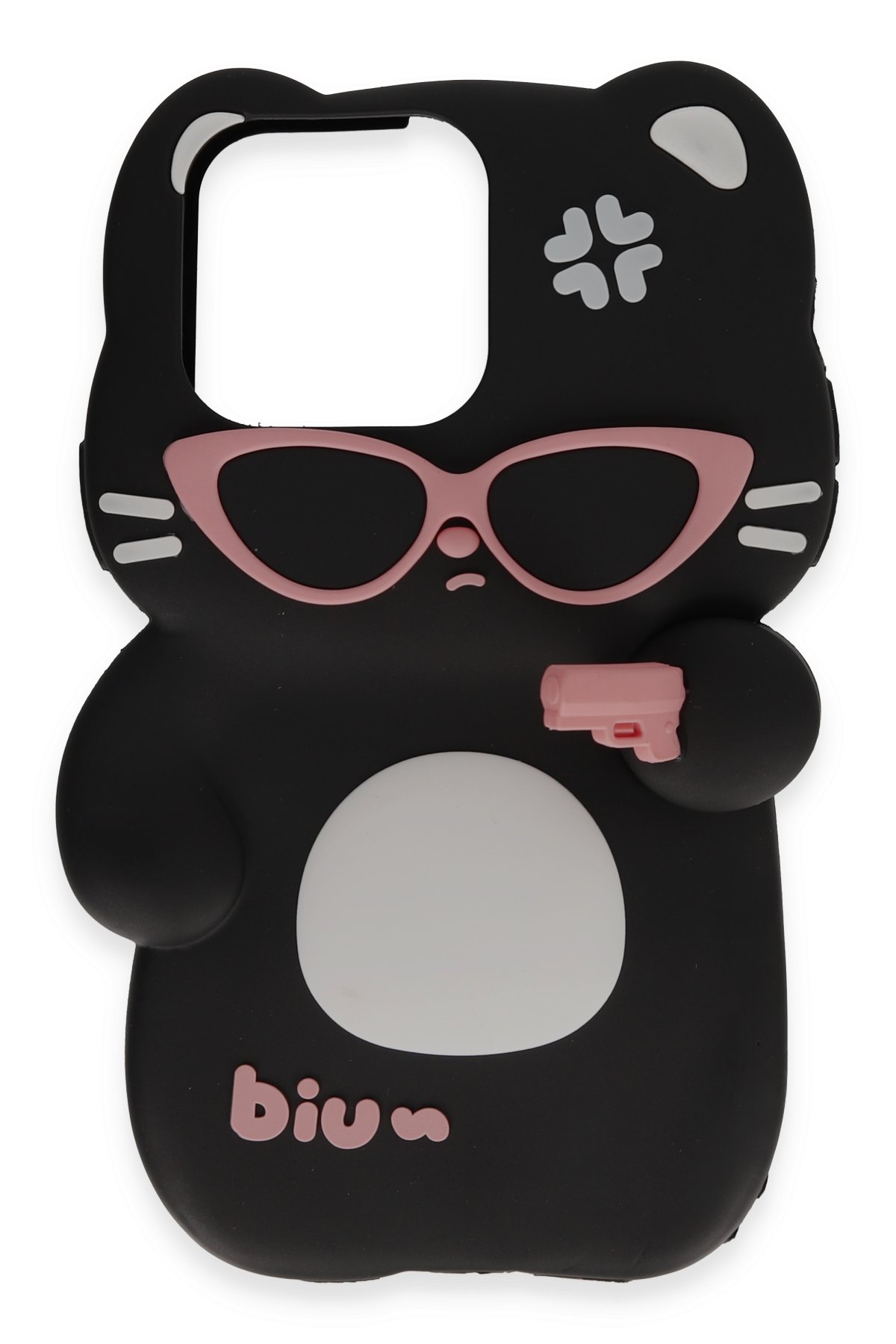  iPhone 12 Kılıf Poky Karakter Silikon Kapak - Desen 1