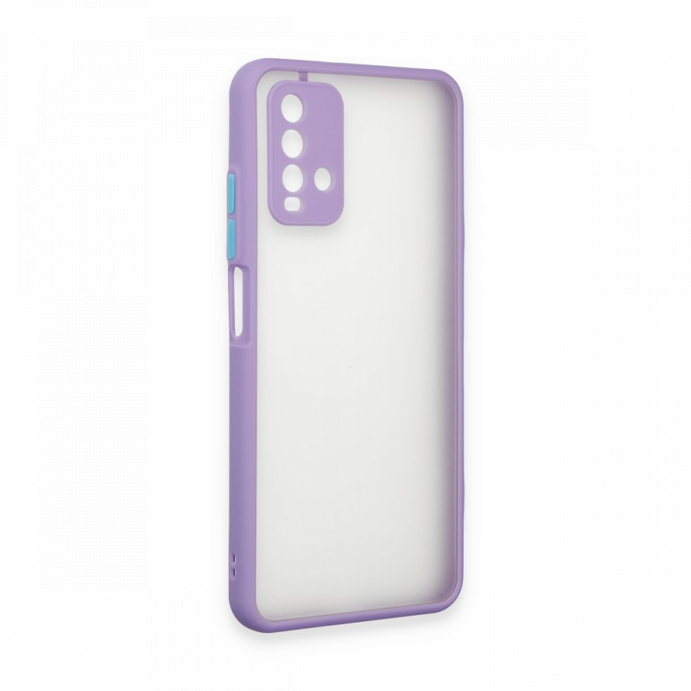 Redmi Note 9 4G Kılıf Montreal Silikon Kapak - Mor