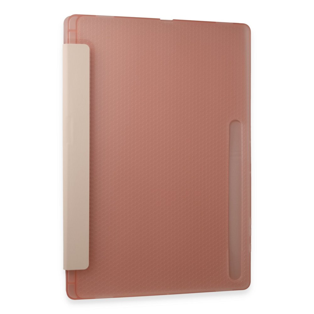  Samsung Galaxy Tab A9 Kılıf Kalemlikli Mars Tablet Kılıfı - Rose Gold
