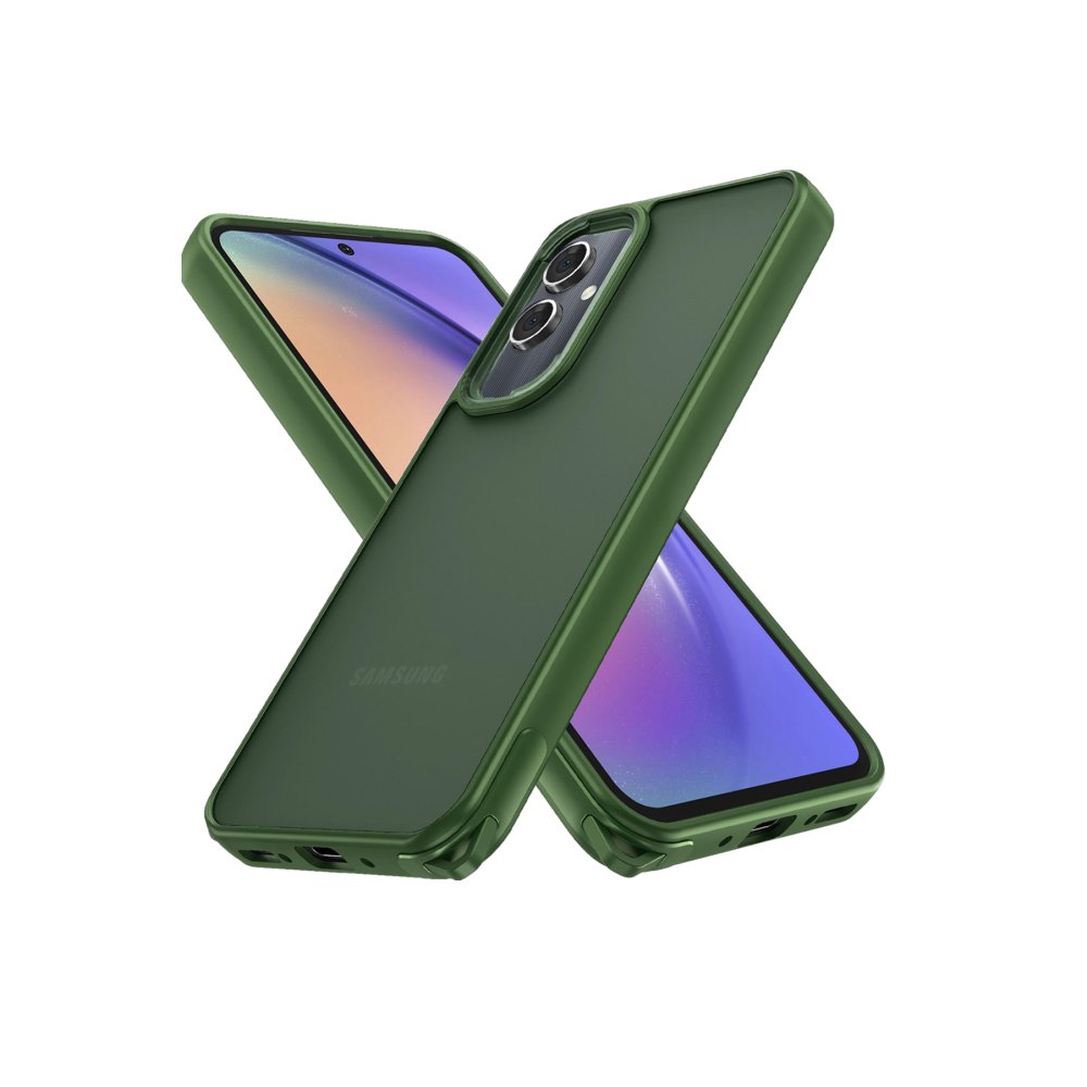  Samsung Galaxy A05 Kılıf Elegant Kapak - Yeşil
