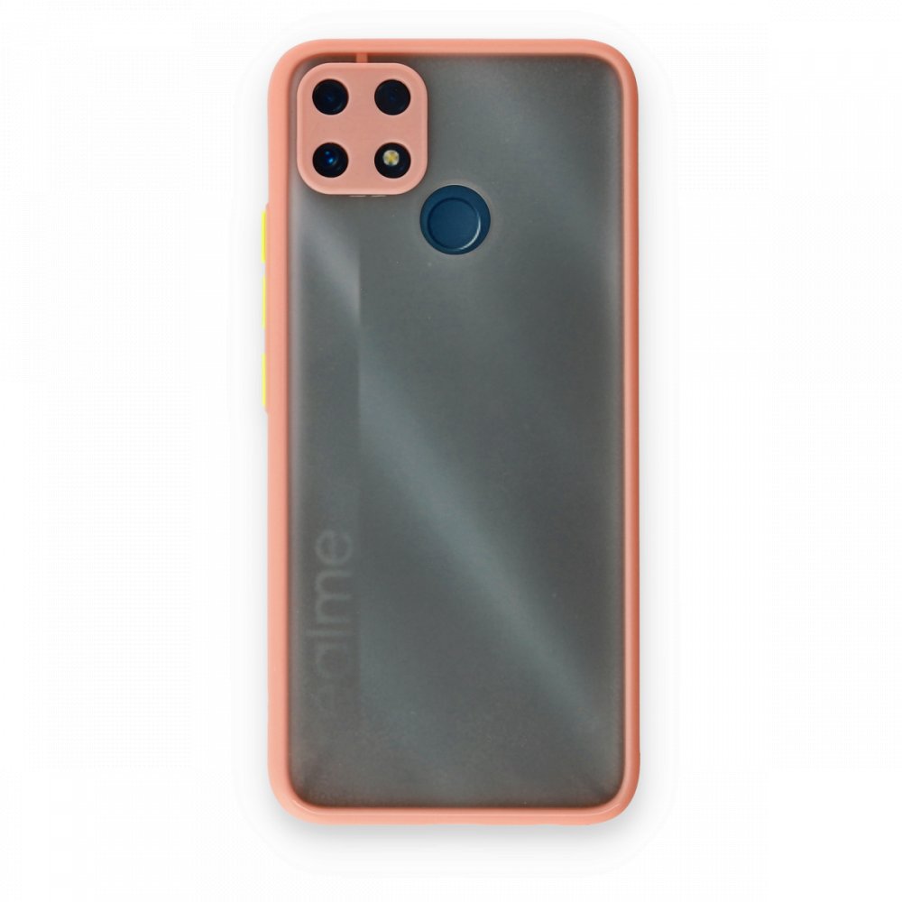  Realme C25s Kılıf Montreal Silikon Kapak - Pembe