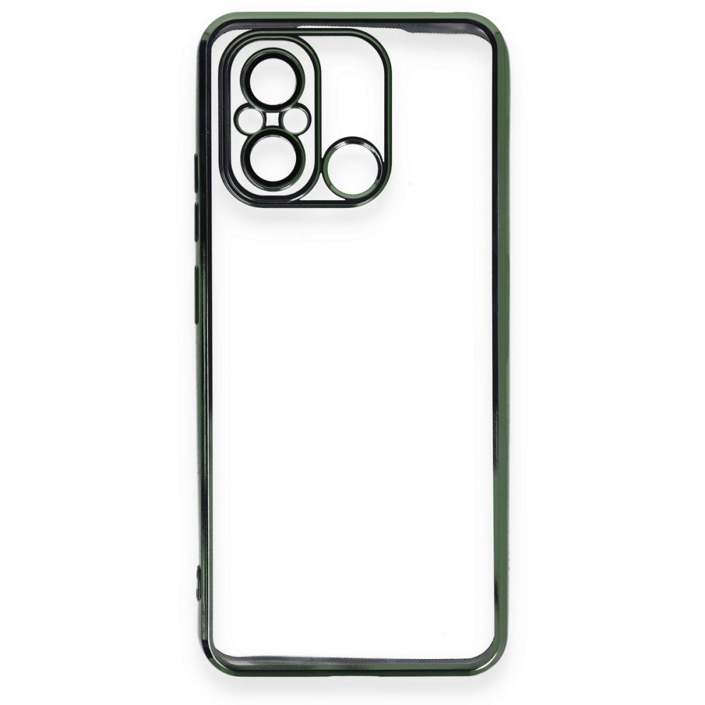 Redmi 12C Kılıf Razer Lensli Silikon - Yeşil