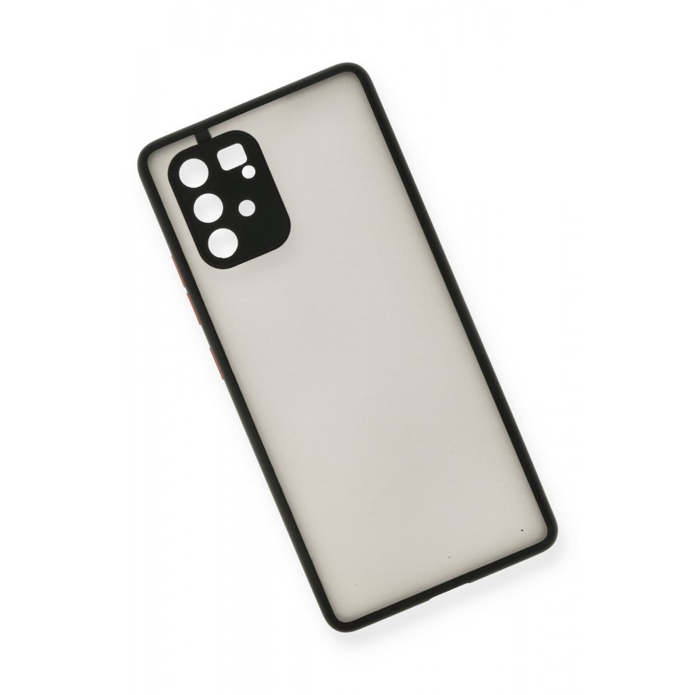 Samsung Galaxy A91 / S10 Lite Kılıf Montreal Silikon Kapak - Siyah Samsung Galaxy A91 / S10 Lite Kılıf Montreal Silikon Kapak - Siyah