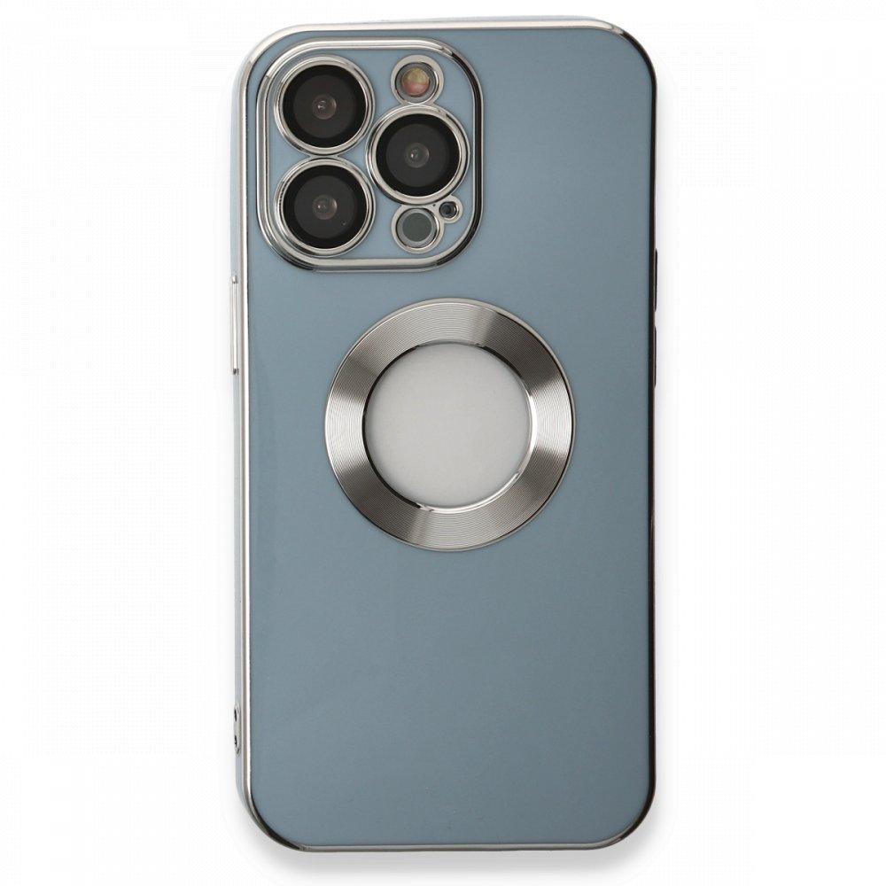  iPhone 13 Pro Max Kılıf Store Silikon - Sierra Blue