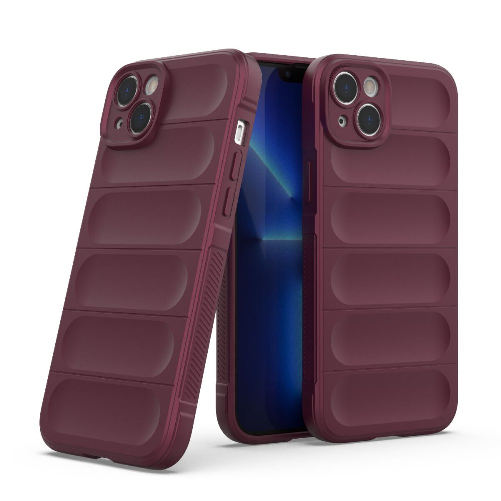  iPhone 15 Kılıf Optimum Silikon - Bordo