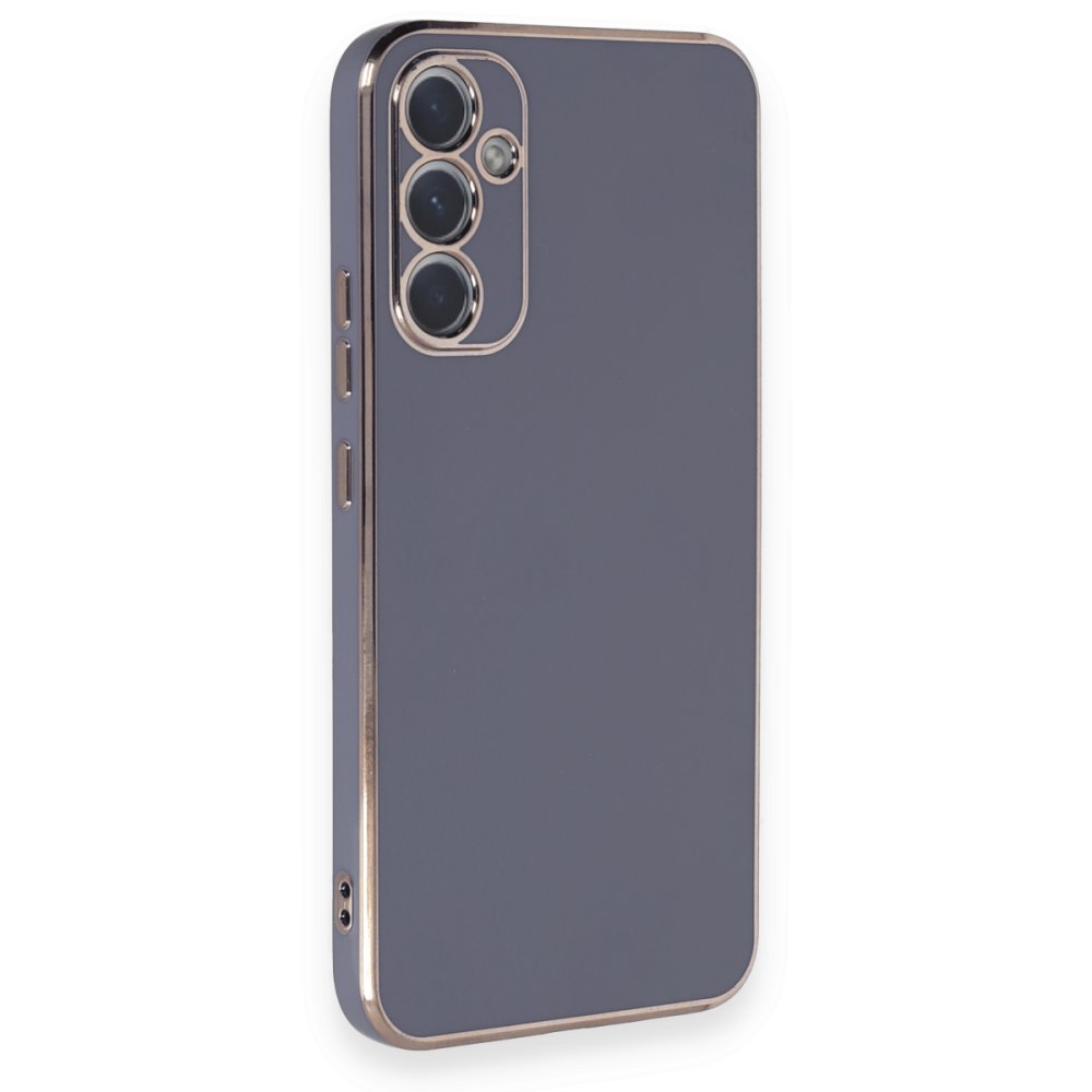  Samsung Galaxy A34 5G Kılıf Volet Silikon - Mavi