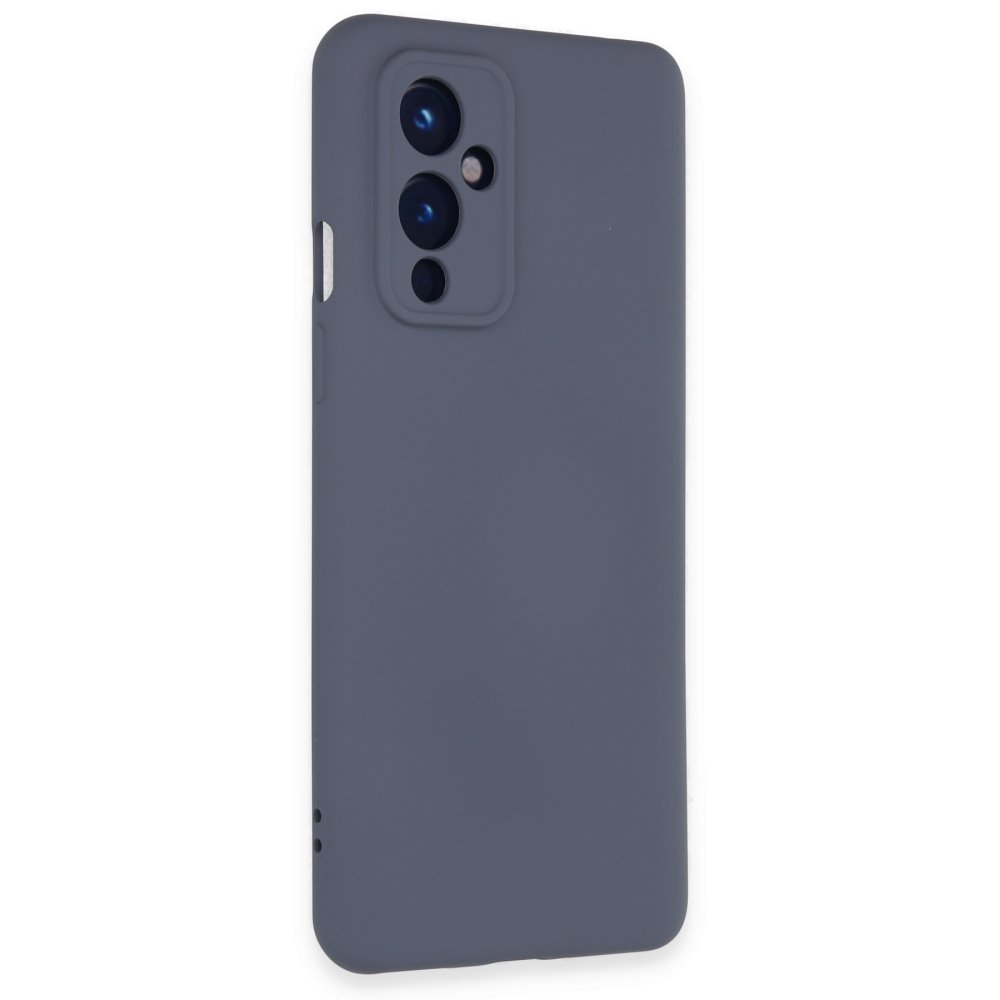 One Plus 9 Kılıf Nano içi Kadife Silikon - Gri One Plus 9 Kılıf Nano içi Kadife Silikon - Gri