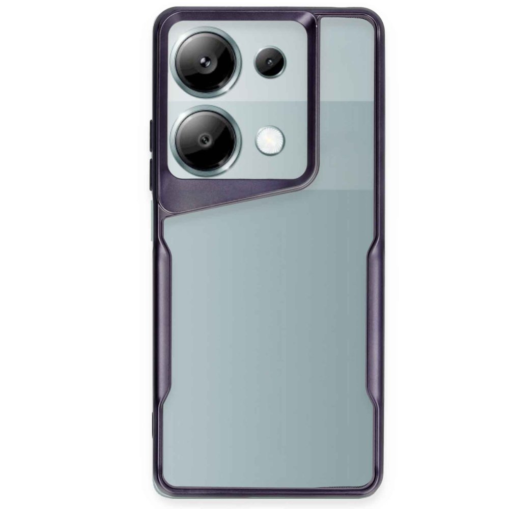 Redmi Note 13 Pro 5G Kılıf Boyi Silikon Kapak - Derin Mor Redmi Note 13 Pro 5G Kılıf Boyi Silikon Kapak - Derin Mor