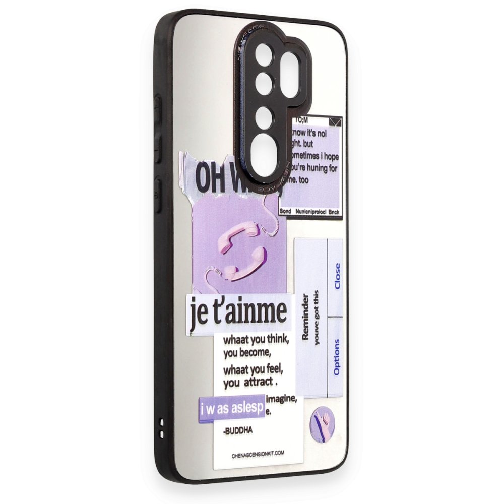 Redmi Note 8 Pro Kılıf Mirror Desenli Kapak - Mirror - 4