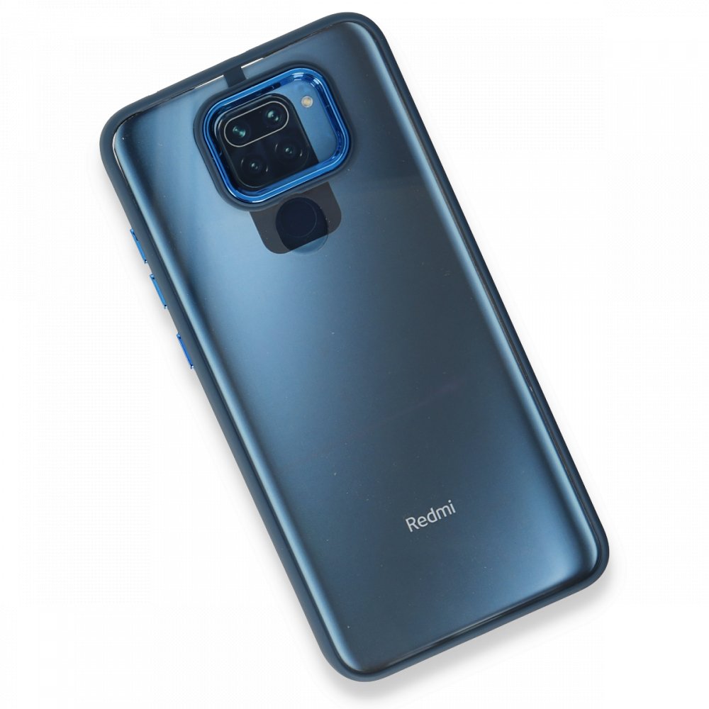 Redmi Note 9 Kılıf Dora Kapak - Mavi