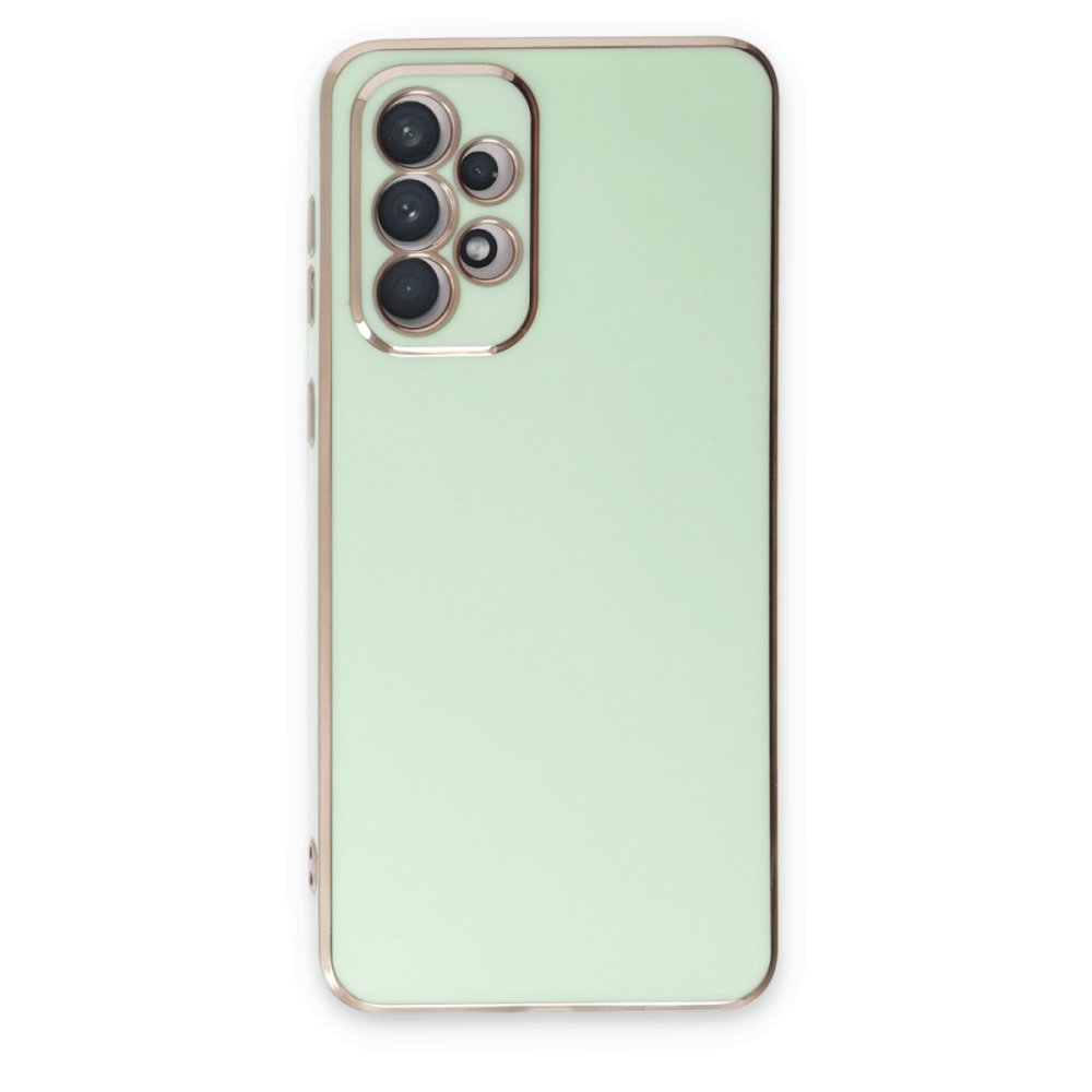  Samsung Galaxy A53 5G Kılıf Volet Silikon - Açık Yeşil
