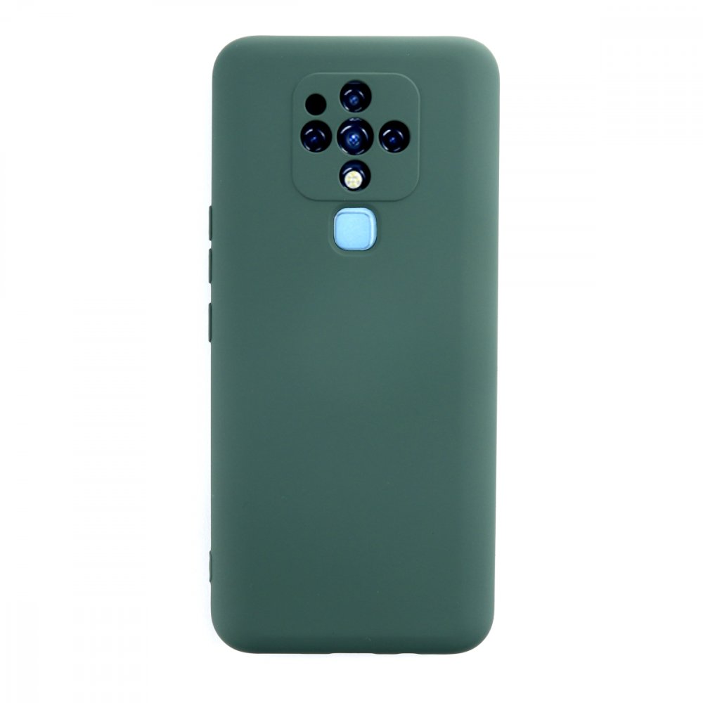 Tecno Camon 16 Kılıf Nano içi Kadife Silikon - Koyu Yeşil Tecno Camon 16 Kılıf Nano içi Kadife Silikon - Koyu Yeşil