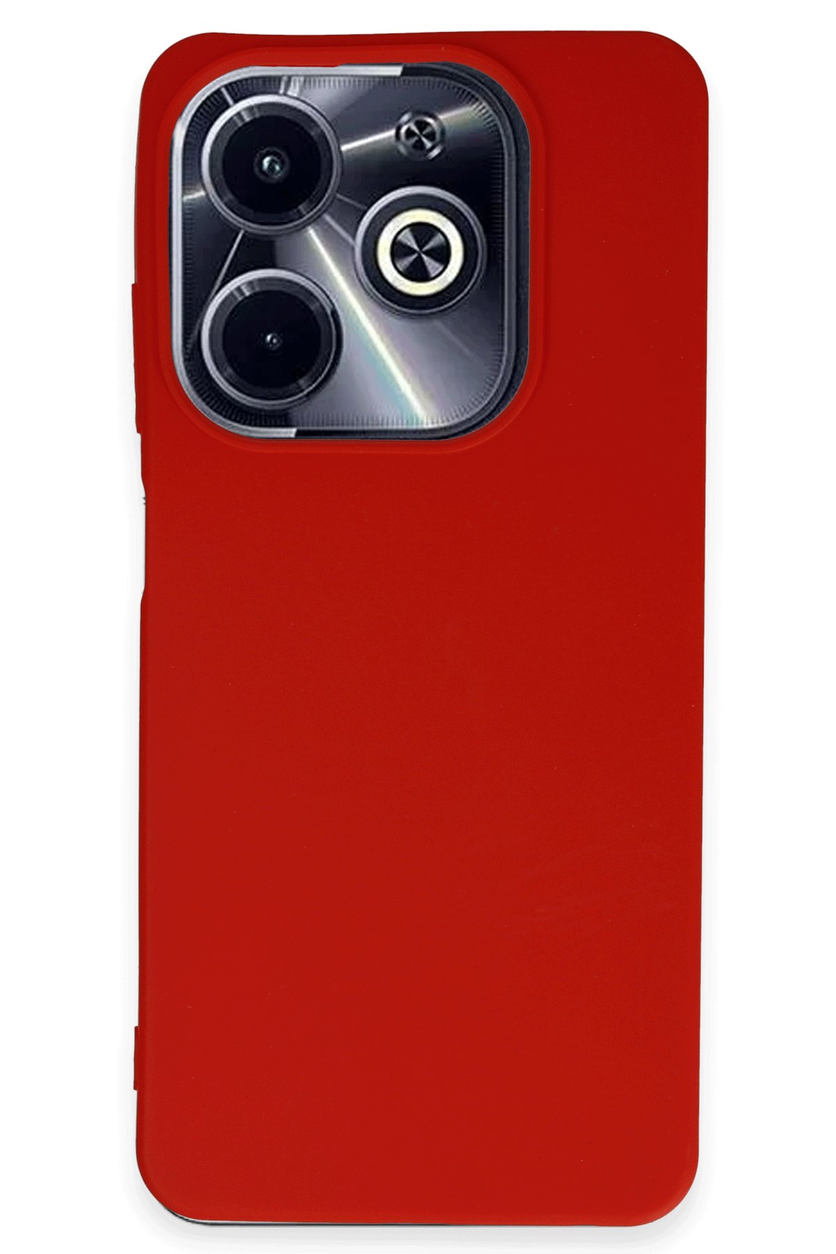 İnfinix Hot 40i Kılıf First Silikon - Kırmızı İnfinix Hot 40i Kılıf First Silikon - Kırmızı