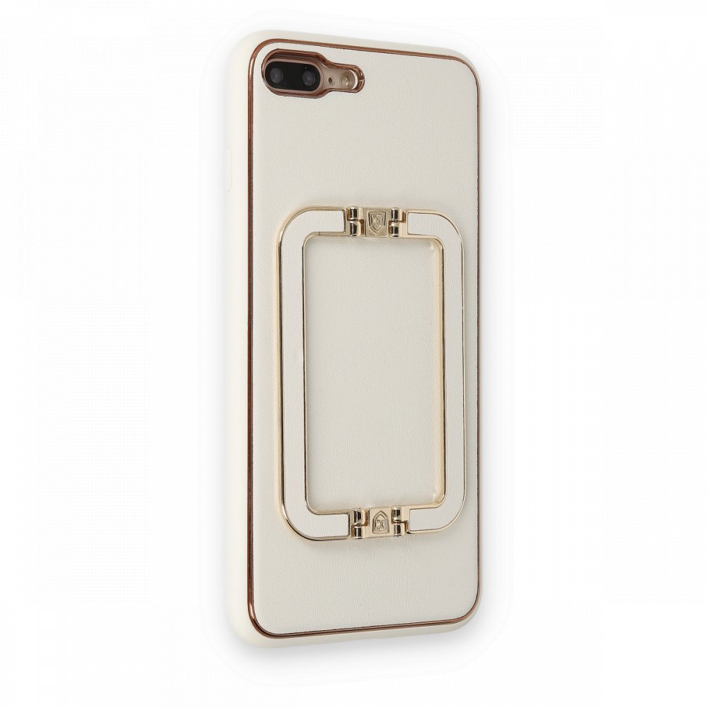 iPhone 8 Plus Kılıf Coco Elit Kapak - Beyaz iPhone 8 Plus Kılıf Coco Elit Kapak - Beyaz
