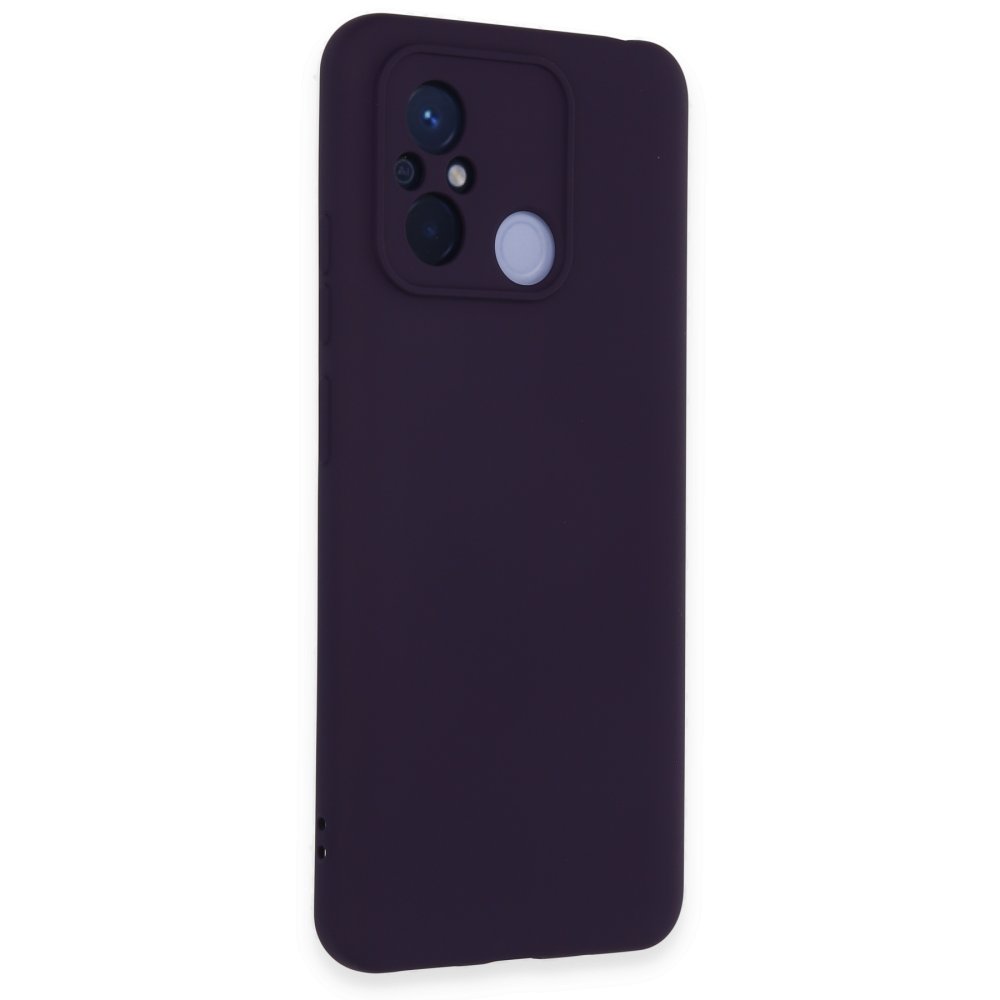 Redmi 12C Kılıf Nano içi Kadife Silikon - Mor Redmi 12C Kılıf Nano içi Kadife Silikon - Mor