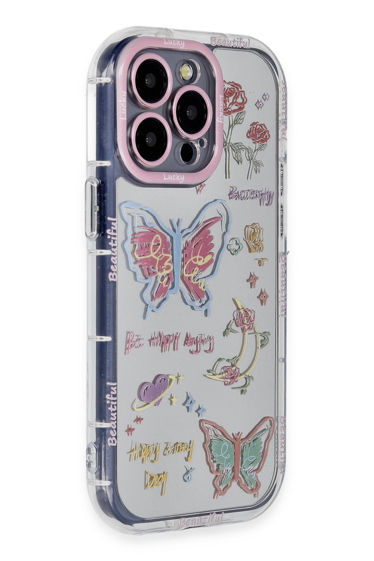  iPhone 14 Pro Max Kılıf Reflexion Desenli Kapak - Desen 8