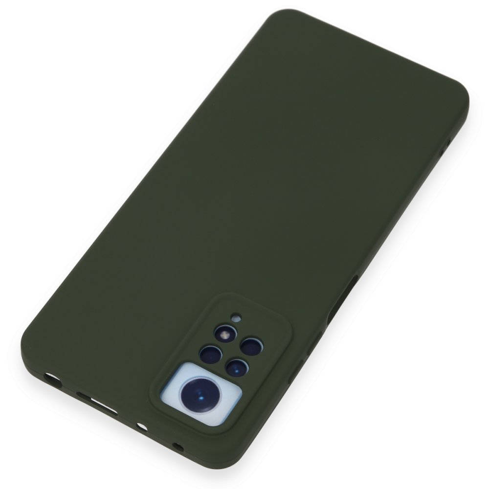 Redmi Note 12 Pro 4G Kılıf Nano içi Kadife Silikon - Koyu Yeşil Redmi Note 12 Pro 4G Kılıf Nano içi Kadife Silikon - Koyu Yeşil