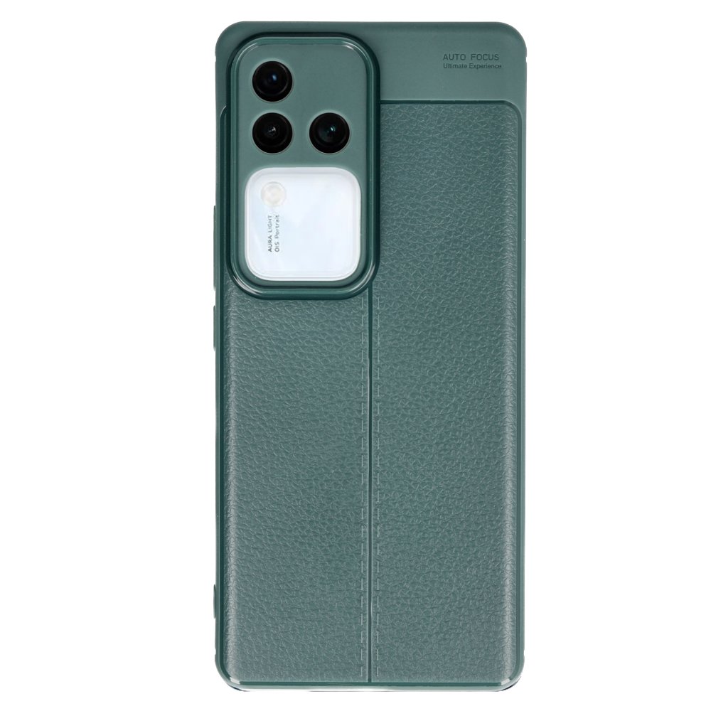 Vivo V30 5G Kılıf Auto Focus Kapak - Koyu Yeşil Vivo V30 5G Kılıf Auto Focus Kapak - Koyu Yeşil