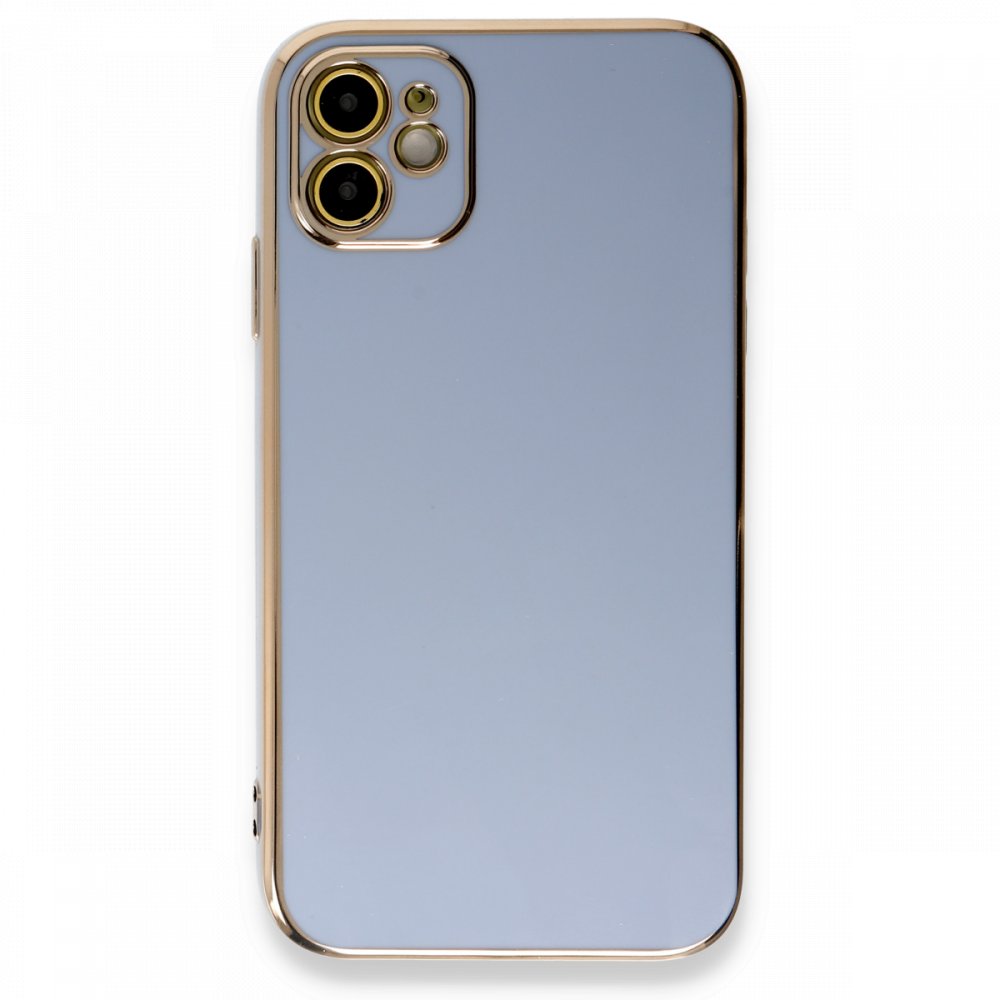 iPhone 11 Kılıf Volet Silikon - Mavi iPhone 11 Kılıf Volet Silikon - Mavi