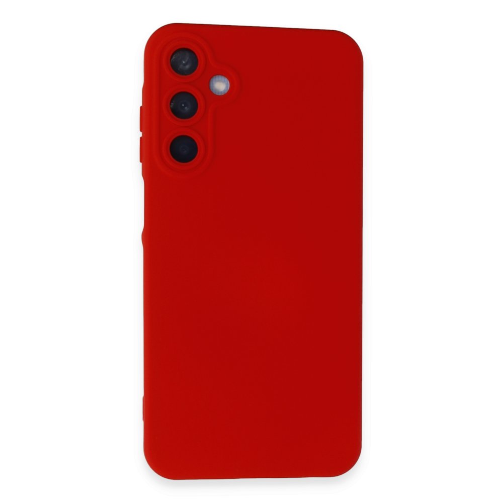  Samsung Galaxy A25 5G Kılıf Nano içi Kadife Silikon - Kırmızı