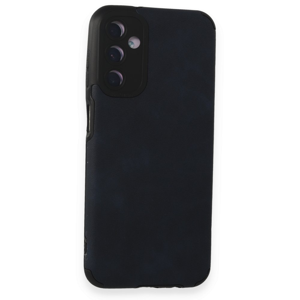  Samsung Galaxy M14 5G Kılıf Loop Deri Silikon - Lacivert