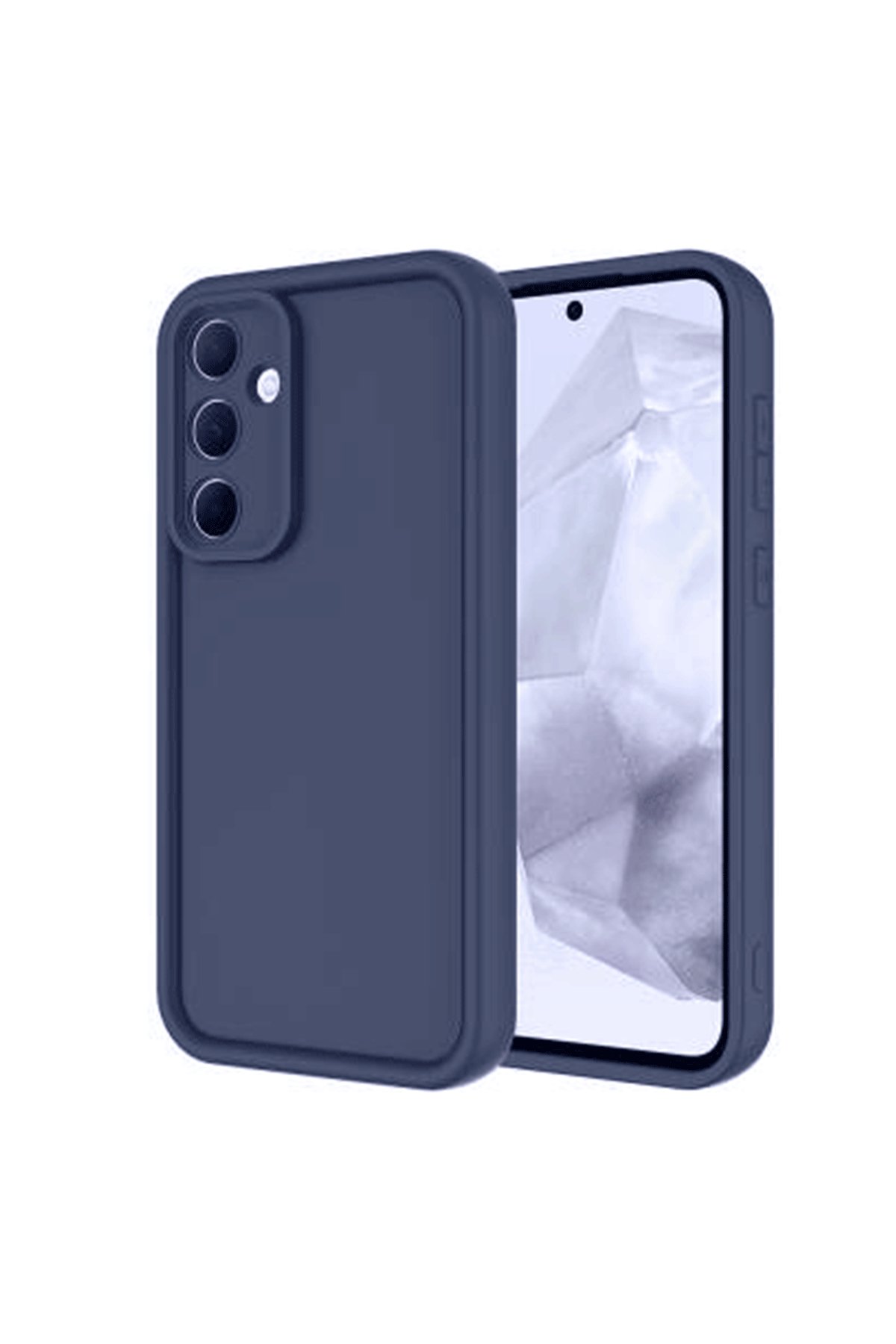  Samsung Galaxy A16 5G Kılıf Viera Silikon - Lacivert