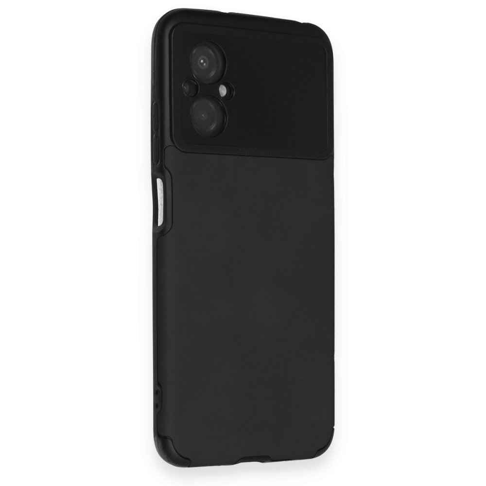 Xiaomi Poco M5 Kılıf Loop Deri Silikon - Siyah Xiaomi Poco M5 Kılıf Loop Deri Silikon - Siyah