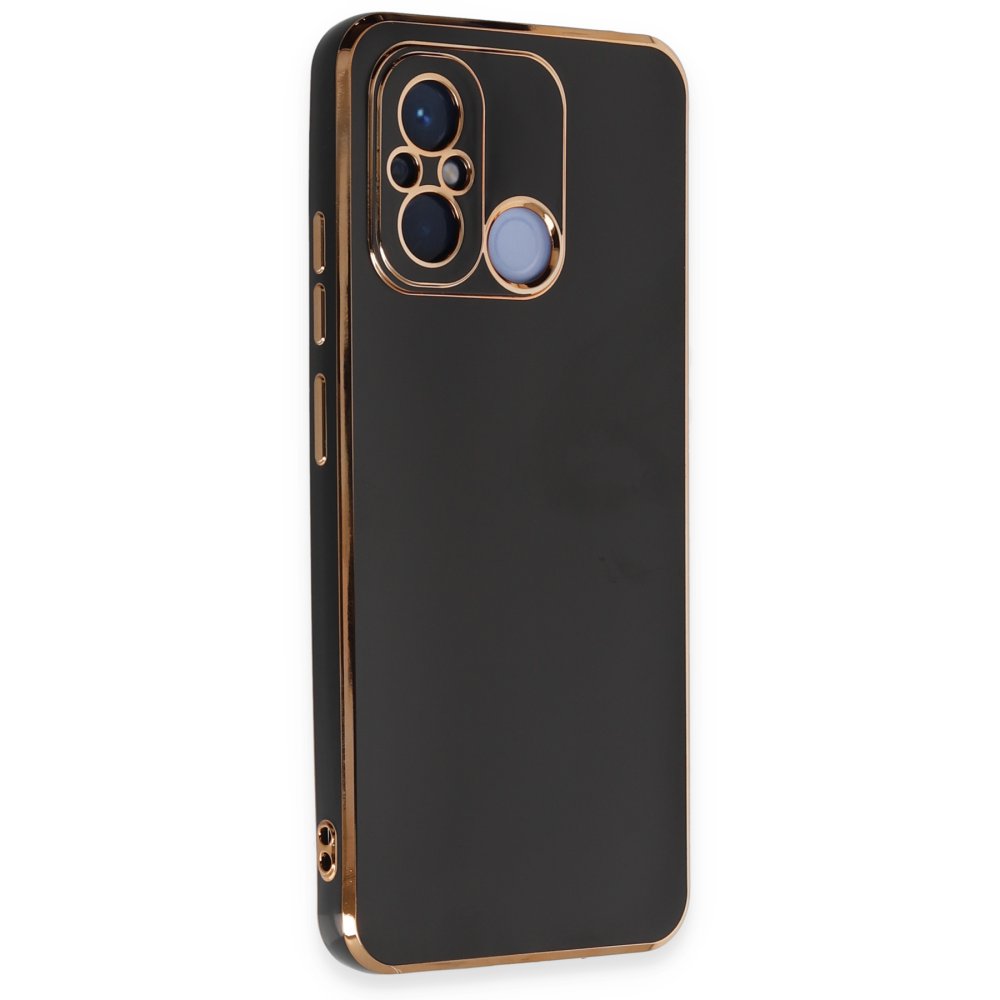 Redmi 12C Kılıf Volet Silikon - Siyah